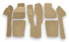 Ensemble De Tapis Compatible Avec Fiat X 1/9 Année 1972-1989 Beige