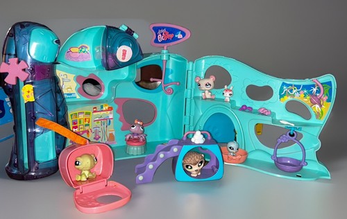 Littlest petshop bateau maison - petshop,