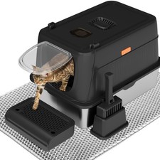 Bac litière Chat en Acier