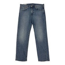 levis lot 502 jeans femme w33 l30 en bleu