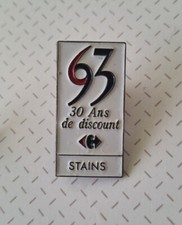PIN'S MAGASIN CARREFOUR STAINS