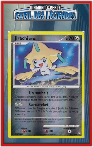Jirachi reverse dp06 éveil - -, dp06:Éveil