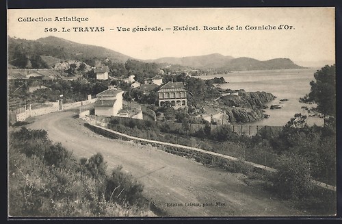 Cpa trayas vue générale - vue,