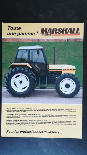 Prospectus tracteur marshall - prospectus,