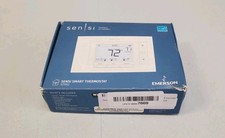 Emerson Sensi WiFi Smart Touchscreen Programmable Thermostat White #ST55U New
