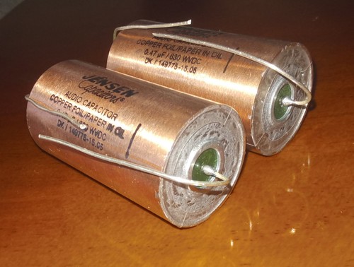 Jensen capacitor copper foil - capacitor,