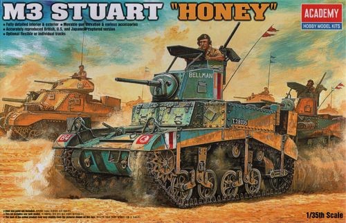 Academy british m3 stuart - m3,