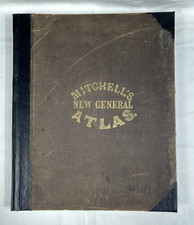 Antique Mitchell’s General Atlas of The World-1862