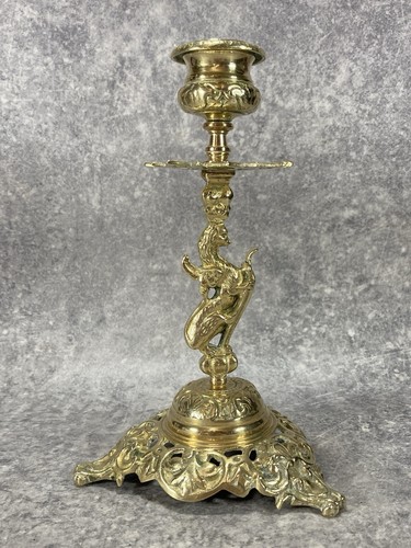 Chandelier bougeoir bronze - chandelier,