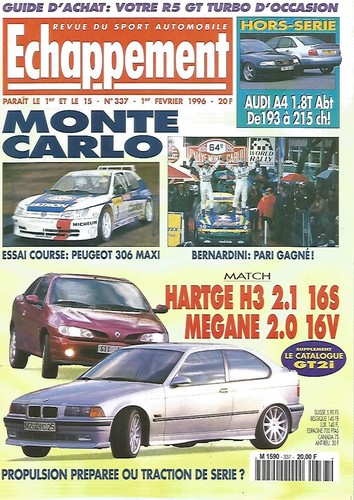 Echappement 337 monte carlo - monte,
