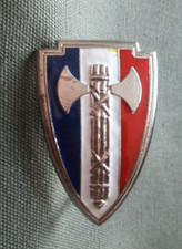 Plaque de casque adrian occupation obsolete . Insigne police GMR ww2