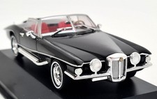 Deagostini 1/43 Stutz Blackhawk Convertible 1971 Black Diecast Scale Model Car