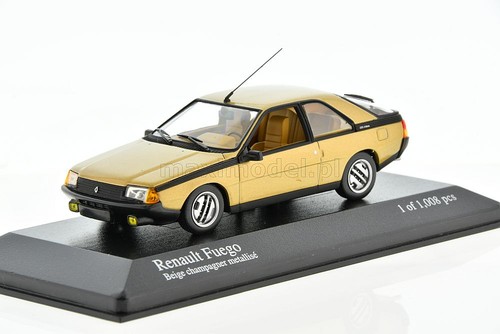 Renault fuego gold met - renault, met.