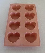 Moul'flex Heart Cupcake Mold Silicone 2.5"x1" Hearts