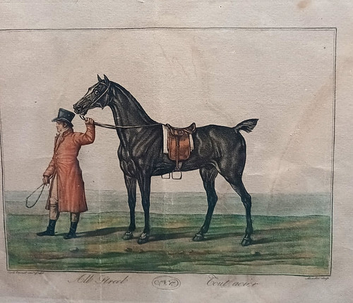 Très belle petite gravure - très,