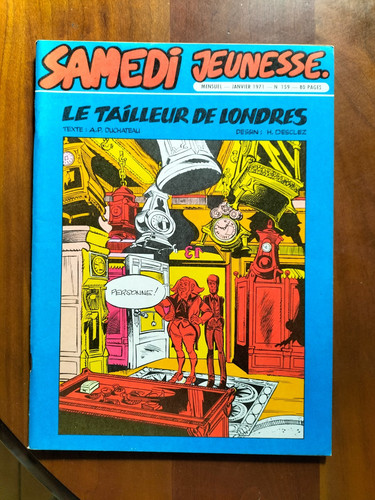 Mensuel 1971 samedi - bd,