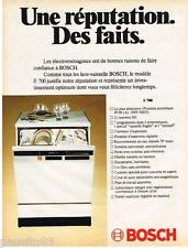 ADVERTISEMENT ADVERTISING 085 1981 The Bosch dishwasher