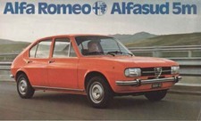 Catalogue Brochure Alfa Romeo