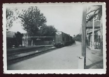 old photo. train . gare . railway 