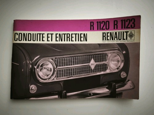 Renault r4 notice - 4,