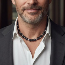 Collier Homme Femme  perles