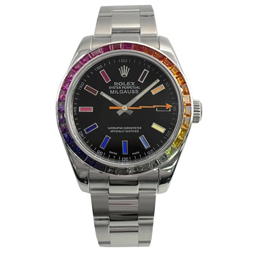 Rolex milgauss 40mm steel - rolex,