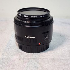 Canon EF EOS 50mm F1.8-II Auto Focus 50/1.8 Ft Free Shipping 