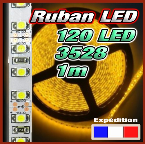 Ruban led 3528 120 - led, /m