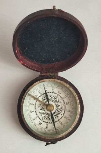 Ancienne boussole poche - ancienne,