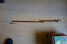 canne ancienne sarbacane fin