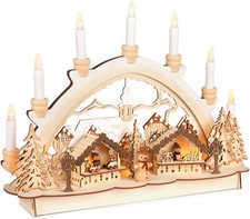 Arche lumineuse de Noël à
