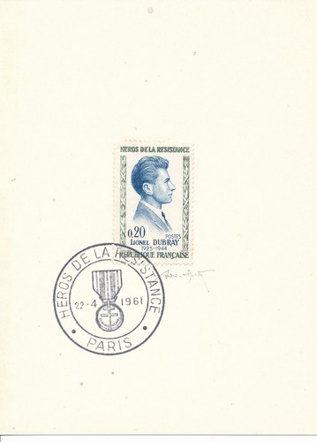 France 1961 résistant - france,