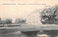 Postcard BELGIUM / BRUSSELS / NORTHEAST DISTRICT / SQUARE AMBIORIX / STAMP ON THE REVERSE