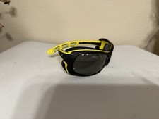 Julbo Sunglasses Wave 442 91 14 Polarized Cat. 3 Black Yellow Wrap Optic