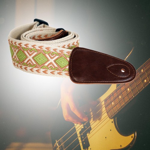 Sangle guitare coton - en,