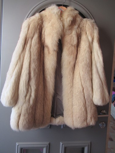 Veste fourrure renard - fourrure,