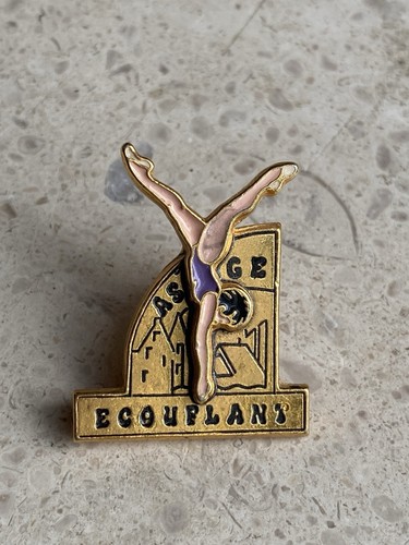 Pin ecouflant gymnastique - pin’s,