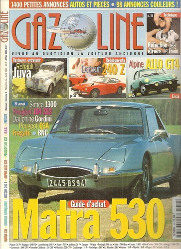 Gazoline matra 530 datsun - matra,