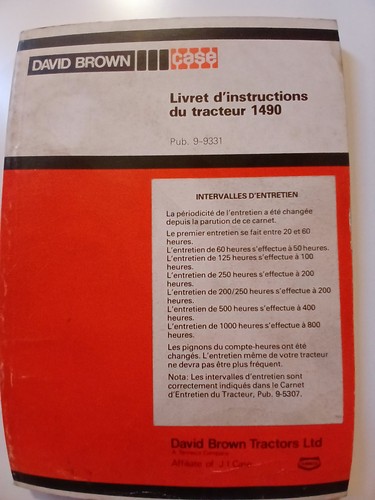 David brown case tracteur 1490 - case,