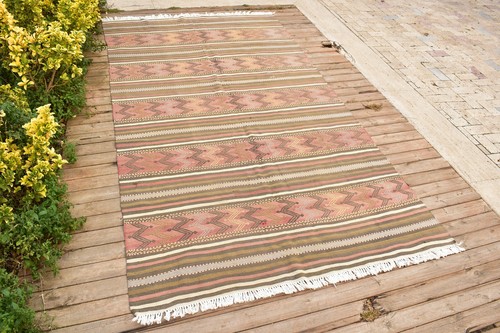 Tapis turc kilim - , 59''x110''