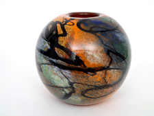 VASE BOULE CONTEMPORAIN EN