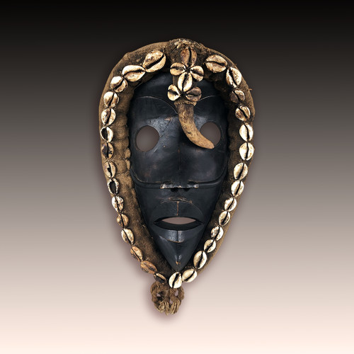 Masque africain bois sculpté - masque,