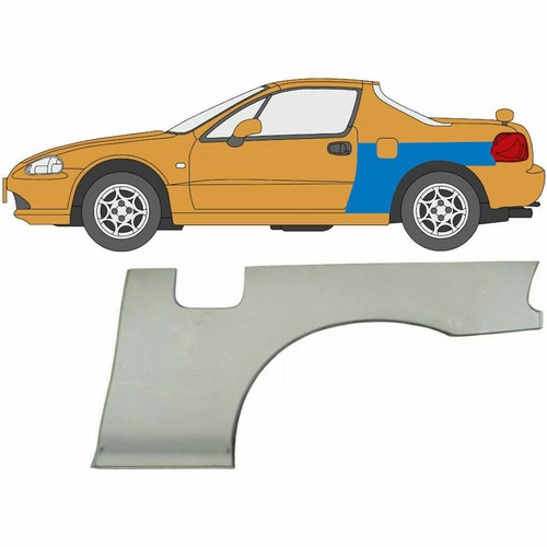 Honda civic crx del - honda,