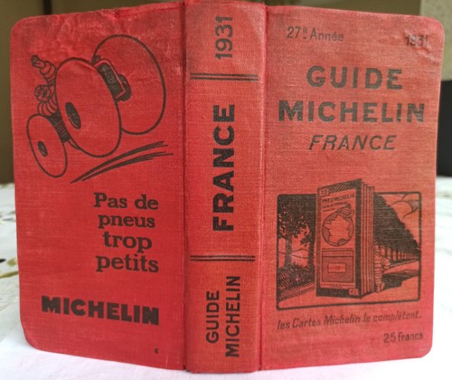 Guide michelin 1931 - guide,