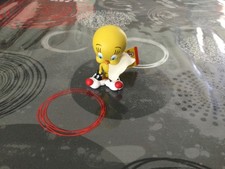 ANCIENNE FIGURINE PVC PLASTIQUE TITI ET GROS MINET*TITI PANTOUFLE SYLVESTRE