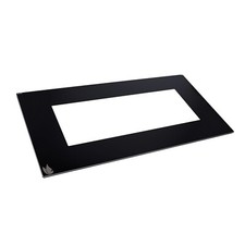 Vitre intérieure bords noirs