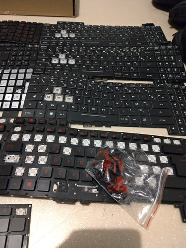 Une touche clavier asus - une,