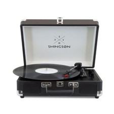 Platine vinyle SWINGSON ON STAGE Bluetooth Gris et Noir Neuf