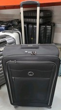 Delsey Paris Cruise Soft 29" Checked Bag Expandable Spinner Black