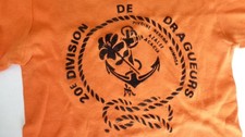 1960 -TEE SHIRT 20ème DIVISION de DRAGUEURS - MARINE NATIONALE